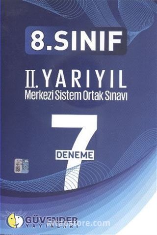 8. Sınıf II. Yarıyıl Merkezi Sistem Ortak Sınavı 7 Deneme