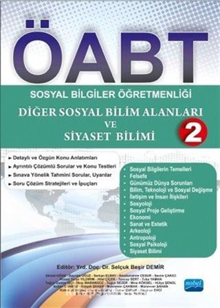 ÖABT Sosyal Bilgiler Öğretmenliği 2 - Diğer Sosyal Bilim Alanları ve Siyaset Bilimi