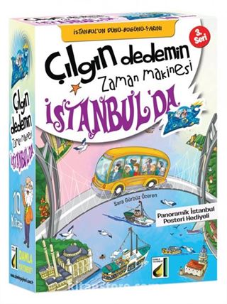 Çılgın Dedemin Zaman Makinesi İstanbul'da-3.Seri (10 Kitap)