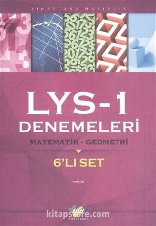 LYS Denemeleri 1 Matematik-Geometri (6'lı Set)