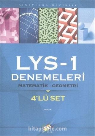 LYS Denemeleri 1 Matematik-Geometri (4'lü Set)