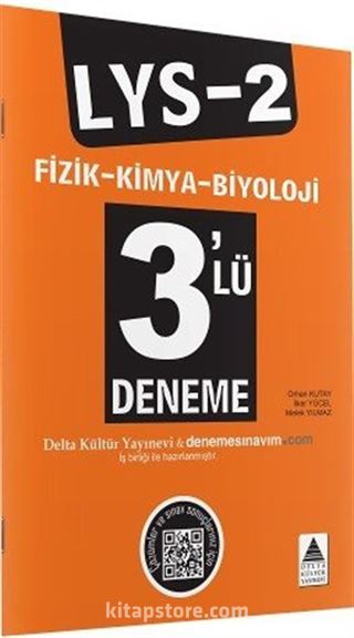 LYS-2 Fizik-Kimya-Biyoloji 3'lü Deneme