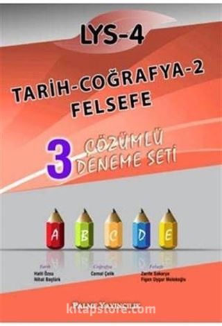 LYS-4 Tarih-Coğrafya(2)-Felsefe 3 Çözümlü Deneme Seti