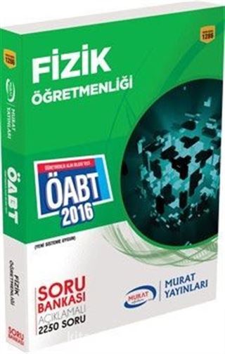 2016 ÖABT Fizik Öğretmenliği Soru Bankası