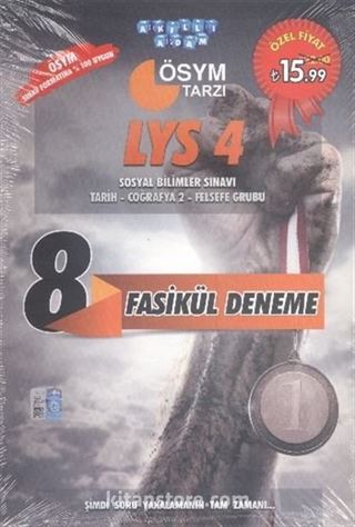 LYS 4 Sosyal Bilimler Sınavı Tarih-Coğrafya 2- Felsefe Grubu 8 Fasikül Deneme