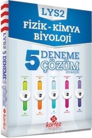 LYS 2 Fizik-Kimya 5 Deneme Çözüm Kitapçığı