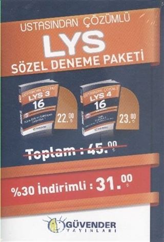 LYS Ustasından Çözümlü Sözel Deneme Paketi (6'lı)