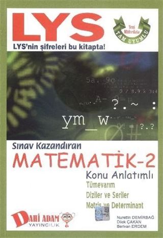 LYS Matematik 2 Konu Anlatımlı