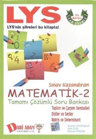 LYS Matematik 2 Tamamı Çözümlü Soru Bankası