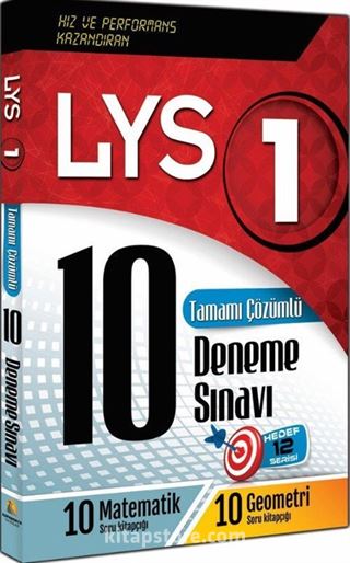 LYS 1 Tamamı Çözümlü 10 Deneme Sınavı / Matematik-Geometri