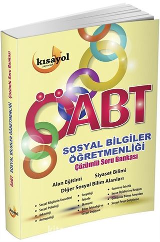 ÖABT Sosyal Bilgiler Öğretmenliği Çözümlü Soru Bankası