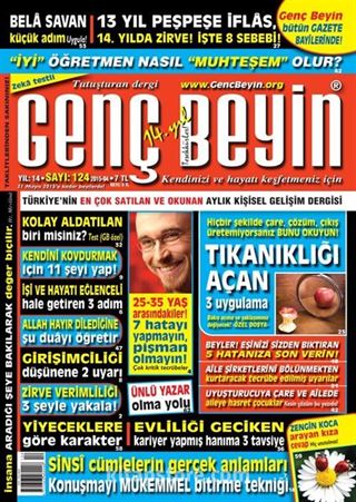 Genç Beyin Yıl:14 Sayı:124 Nisan 2015