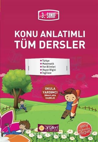 3. Sınıf Konu Anlatımlı Tüm Dersler