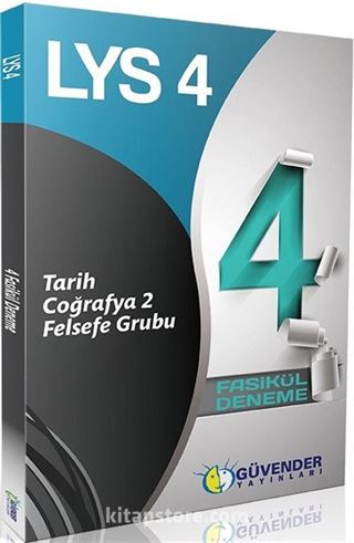 LYS 4 Tarih-Coğrafya 2-Felsefe Grubu 4 Fasikül Deneme