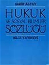 Hukuk Ve Sosyal Bilimler Sözlüğü