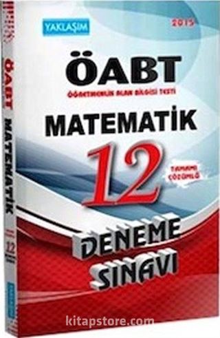 2015 ÖABT Matematik 12 Deneme