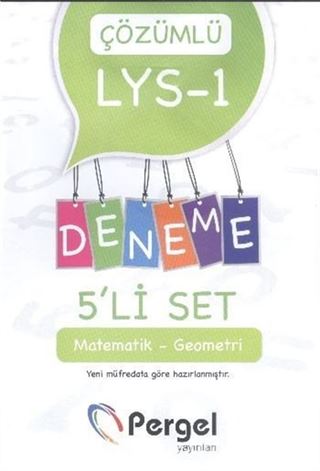 LYS 1 Matematik-Geometri Çözümlü 5'li Deneme Set