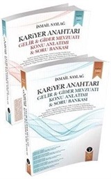 Kariyer Anahtarı Gelir-Gider Mevzuatı Konu Anlatımı Soru Bankası (2 Kitap)