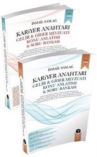 Kariyer Anahtarı Gelir-Gider Mevzuatı Konu Anlatımı Soru Bankası (2 Kitap)