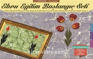 Ebru Eğitim Başlangıç Seti (Kitap+Dvd Ekli)