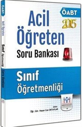 2015 ÖABT Sınıf Öğretmenliği Acil Öğreten Soru Bankası