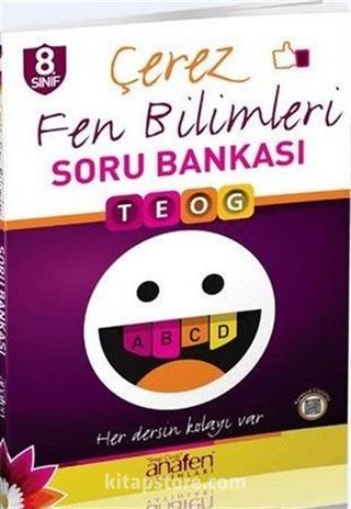 8. Sınıf Çerez Fen Bilimleri Soru Bankası (Teog)