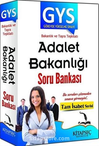 2015 GYS Adalet Bakanlığı Soru Bankası Tam İsabet Serisi