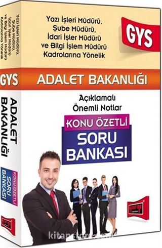 2015 GYS Adalet Bakanlığı Konu Özetli Soru Bankası