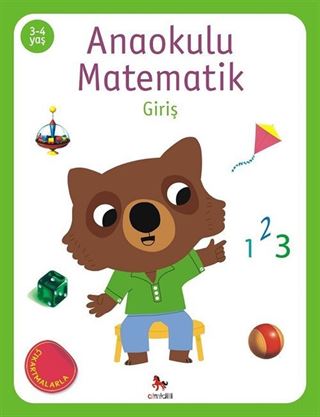 Anaokulu Matematik-Giriş (Çıkartmalarla) (3-4 Yaş)