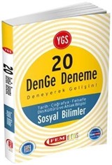 YGS 20 Denge Deneme Sosyal Bilimler -Tarih-Coğrafya-Felsefe-Din Kültürü ve Ahlak Bilgisi