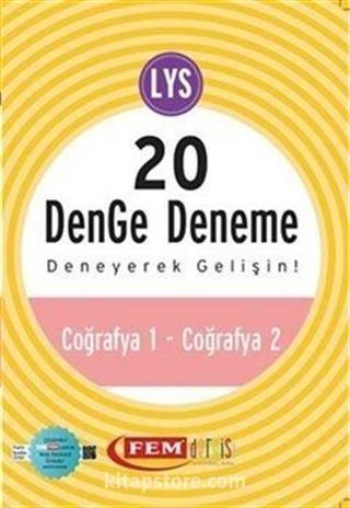 Simetrik LYS 20 Denge Deneme - Coğrafya 1 - Coğrafya 2