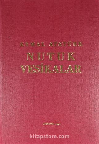 Nutuk Vesikalar (Ciltli)