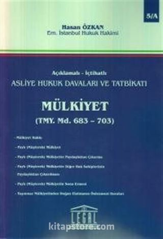 Asliye Hukuk Davaları ve Tatbikatı Mülkiyet (2 Cilt Takım)