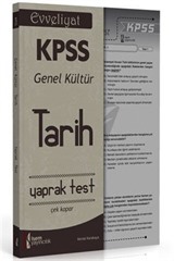 KPSS Tarih Çek Kopar Yaprak Test 2015