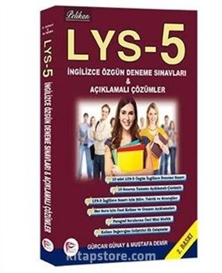 LYS 5 İngilizce Özgün Deneme Sınavları ve Açıklamalı Çözümler