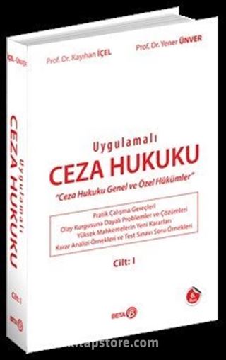 Ugulamalı Ceza Hukuku Cilt 1