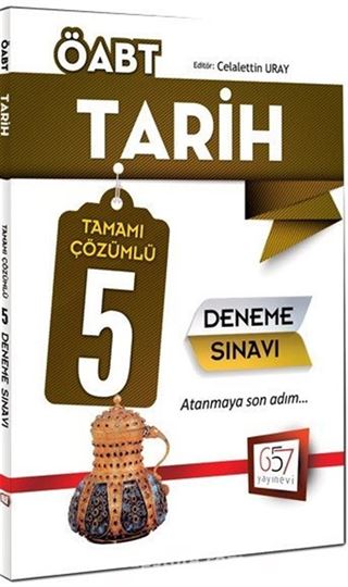 2015 ÖABT Tarih Tamamı Çözümlü 5 Deneme Sınavı