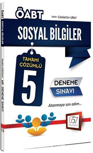 2015 ÖABT Sosyal Bilgiler Tamamı Çözümlü 5 Deneme Sınavı