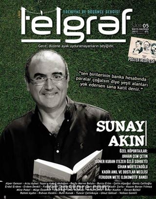 Telgraf Edebiyat ve Düşünce Dergisi Mayıs-Haziran 2015 Sayı:5