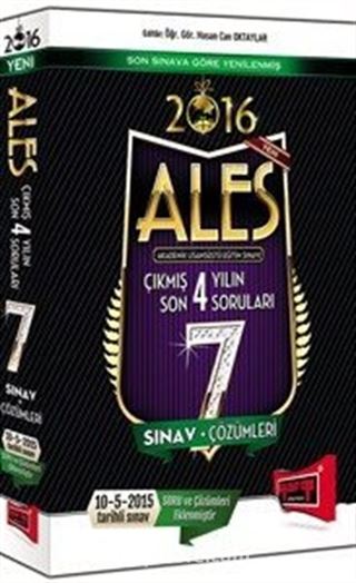 2016 ALES Çıkmış Son 4 Yılın Soruları 7 Sınav+Çözümleri