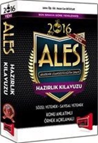 2016 ALES Hazırlık Kılavuzu Cep Kitabı Sözel Yetenek-Sayısal Yetenek Konu Anlatımlı Örnek Açıklamalı