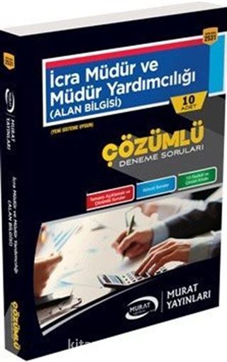 İcra Müdürlüğü ve Müdür Yardımcılığı 10 Deneme