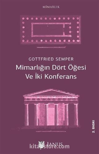 Mimarlığın Dört Öğesi ve İki Konferans