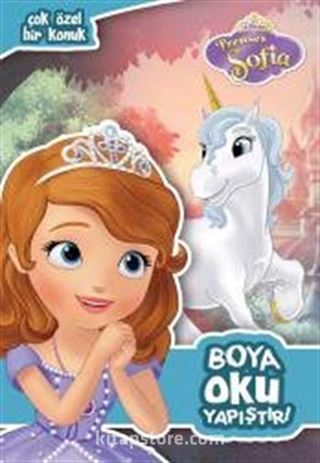 Disney Prenses Sofia Boya Oku Yapıştır