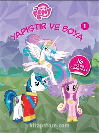 My Little Pony Yapıştır ve Boya 1