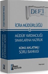 2015 İcra Müdürlüğü ve Müdür Yardımcılığı Sınavlarına Hazırlık Konu Anlatımlı Soru Bankası