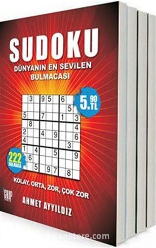 Yetişkinler İçin Sudoku (8 Kitap)