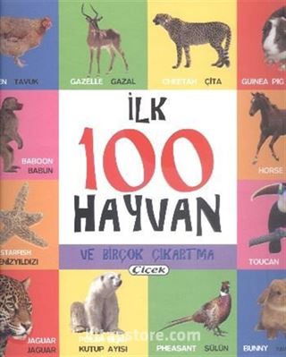 İlk 100 Hayvan ve Birçok Çıkartma