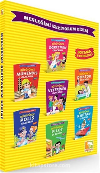 Mesleğimi Seçiyorum Dizisi (7 Kitap Set)