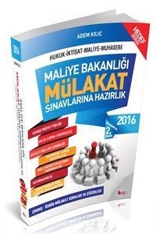 2016 Maliye Bakanlığı Mülakat Sınavlarına Hazırlık